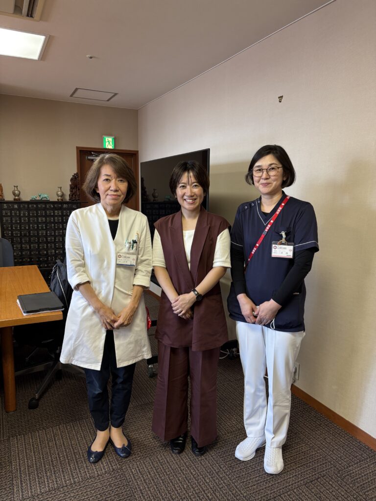 土谷総合病院へご挨拶