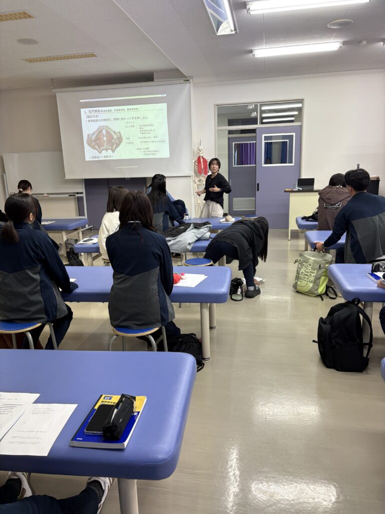 広島都市学園大学 理学療法専攻にて『ウィメンズヘルス』についての講義