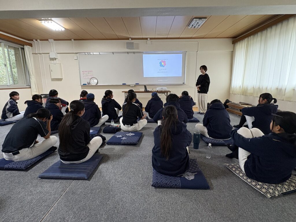 第2回 女子アスリート健康支援 in 広島県立佐伯高等学校 女子硬式野球部